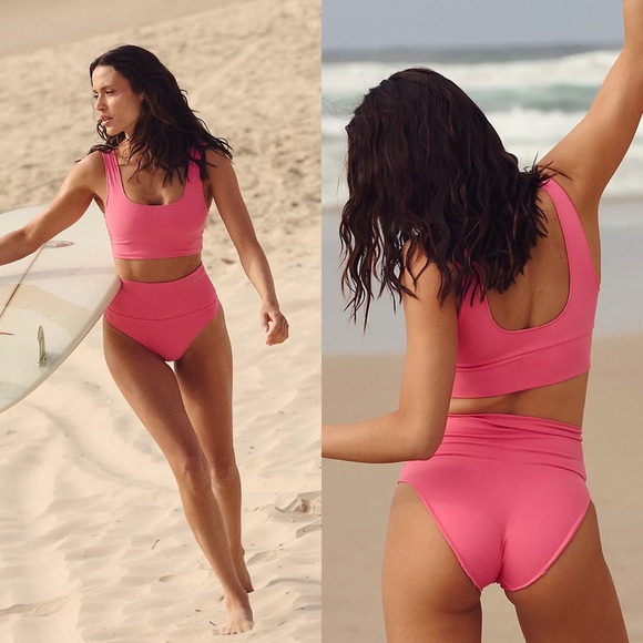 Free People It’s Now Cool Contour Crop Surf Top - Picture 2 of 7